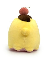Clever and cute Pompompurin -inspired Ghost mashup plushie. This Obakane Funky Cherry Top Pudding Ghost Plushie is a subtle nod to one of Sanrio’s most popular characters.